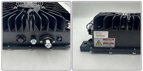 風(fēng)冷式 3.3KW72V 車載充電機 電動車充電器實物圖